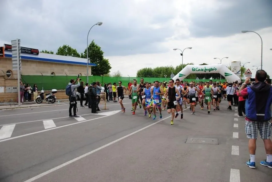 Imagen de una edición anterior del Duatlón.