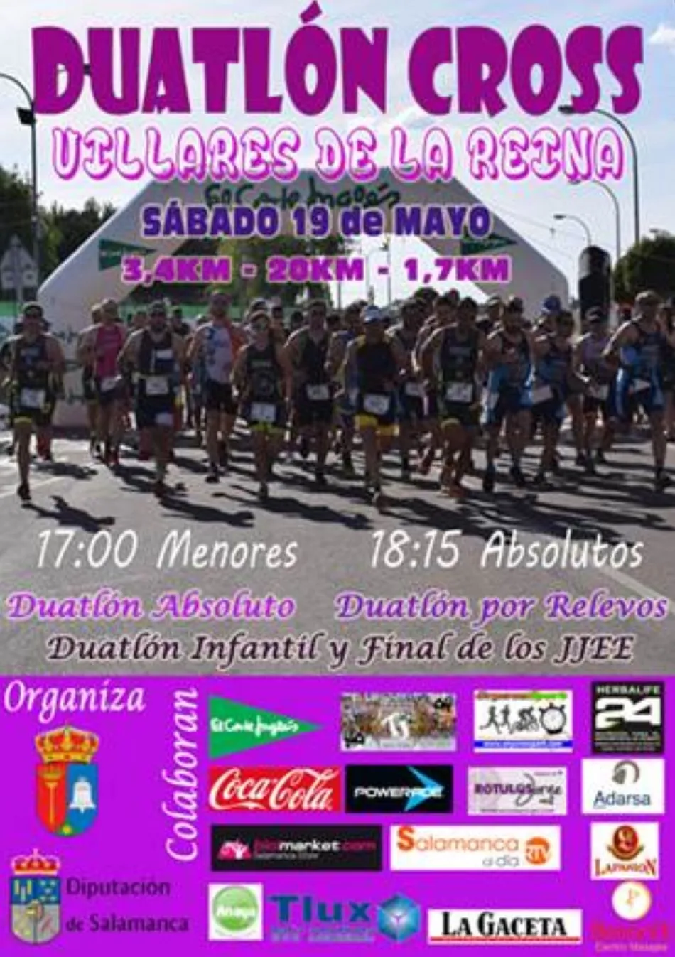 Foto 2 - Villares de la Reina acoger&aacute; su IV Duatl&oacute;n Cross el 19 de mayo