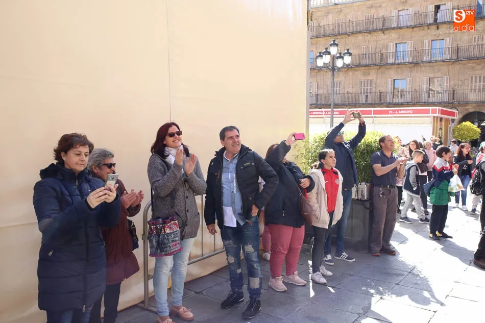 Foto 2 - El alcalde recibe al CD Salamanca FF tras su reciente ascenso a Segunda Divisi&oacute;n