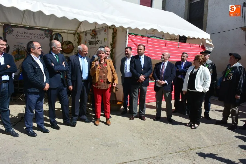 Foto 2 - La Feria del Queso de Hinojosa de Duero muestra &ldquo;los esplendidos productos agroalimentarios de la ...
