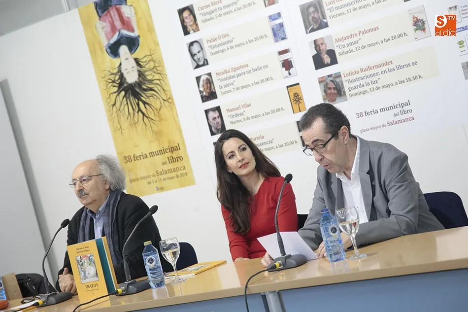 Foto 3 - &lsquo;Trazos&rsquo;, 44 poemas de Antonio Colinas y M&oacute;nica Velasco