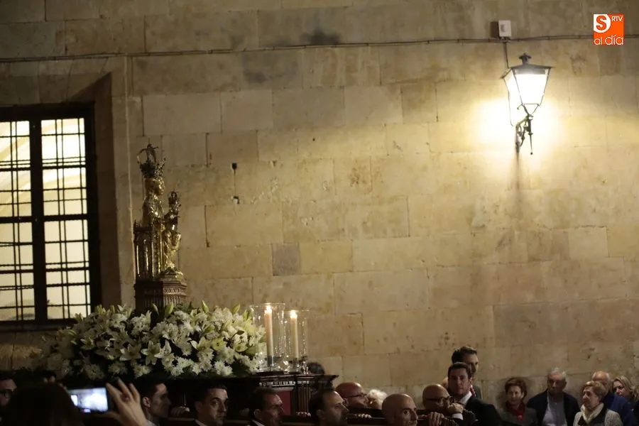 Paseo Procesional de la Virgen de la Vega por las calles de Salamanca / Foto: Alejandro López