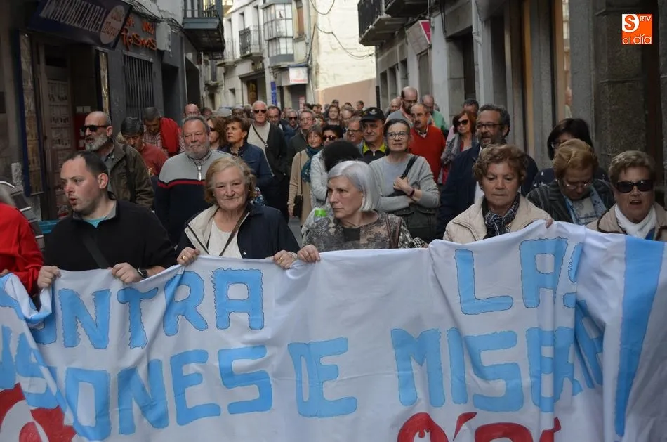 Foto 4 - Las movilizaciones por las pensiones contin&uacute;an en B&eacute;jar  
