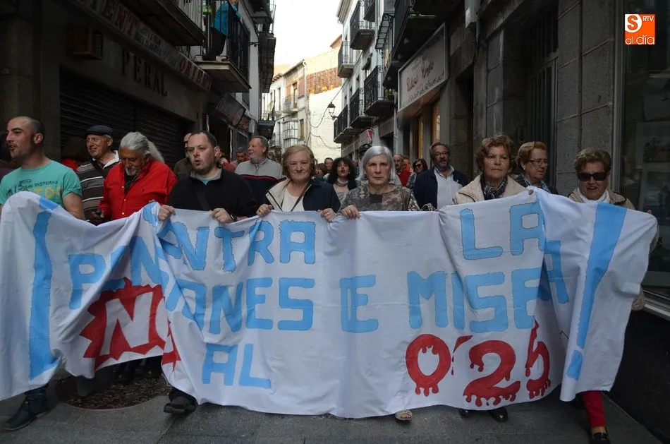 Foto 3 - Las movilizaciones por las pensiones contin&uacute;an en B&eacute;jar  