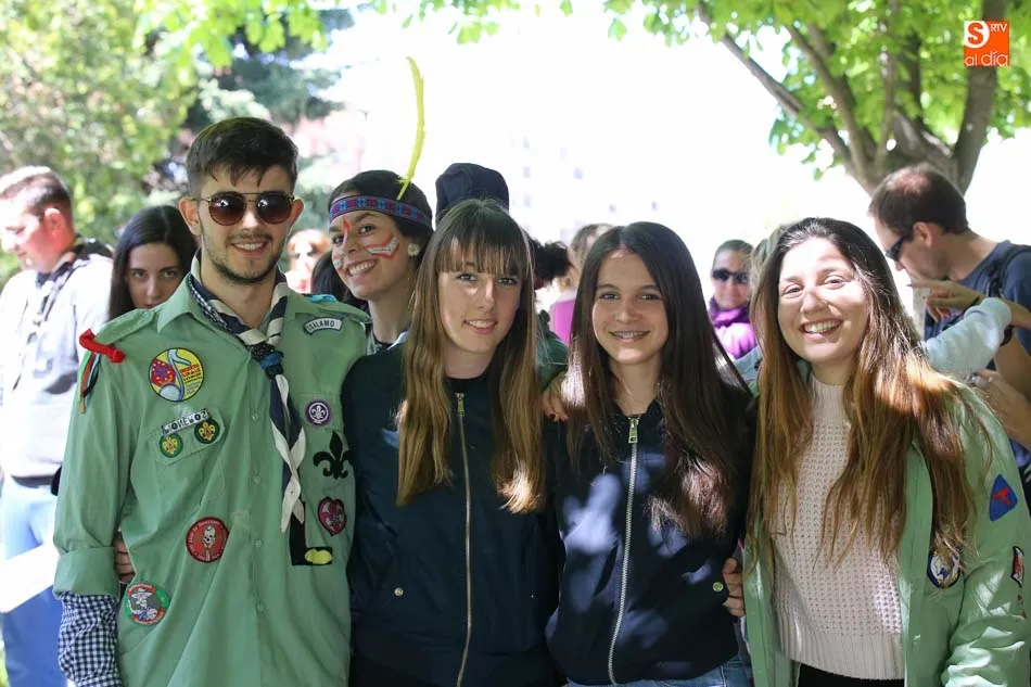Foto 7 - Contin&uacute;a la celebraci&oacute;n del 45 aniversario del Grupo Scout &Aacute;lamo de Salamanca  