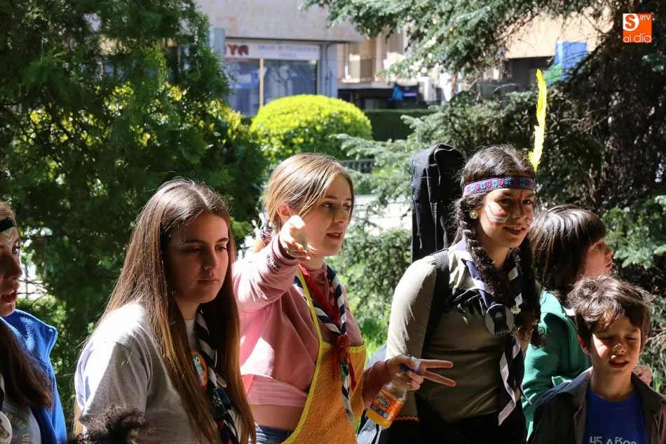 Foto 4 - Contin&uacute;a la celebraci&oacute;n del 45 aniversario del Grupo Scout &Aacute;lamo de Salamanca  