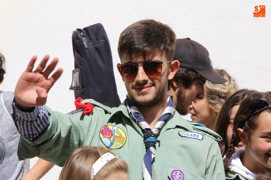 Foto 3 - Contin&uacute;a la celebraci&oacute;n del 45 aniversario del Grupo Scout &Aacute;lamo de Salamanca  
