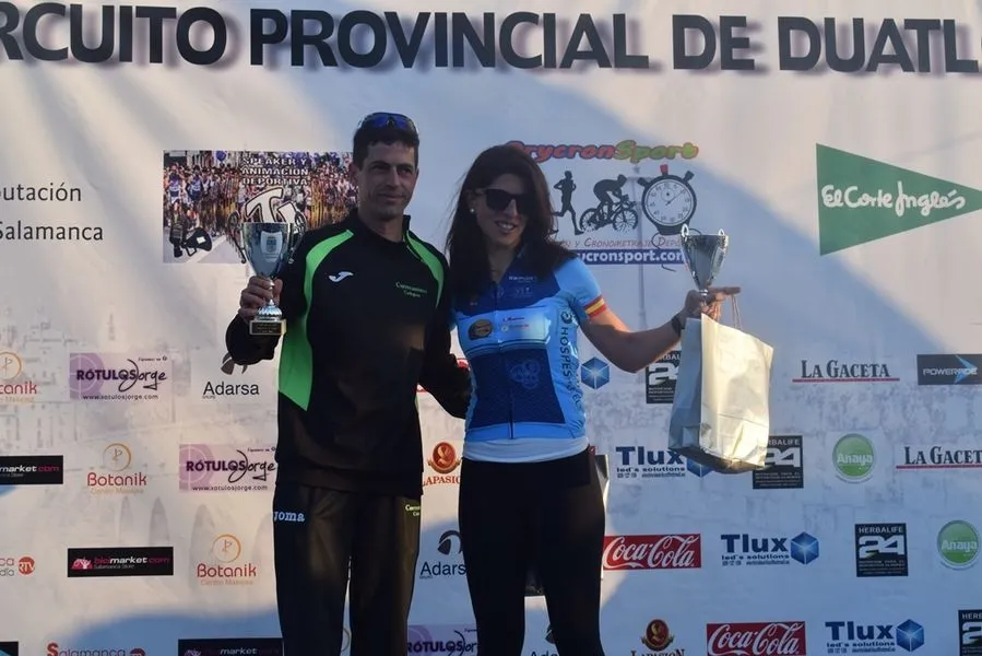 Foto 4 - Alberto Dom&iacute;nguez&nbsp;y Sonia S&aacute;nchez se hacen con el primer puesto en el tercer Duatl&oacute;n Cross de...