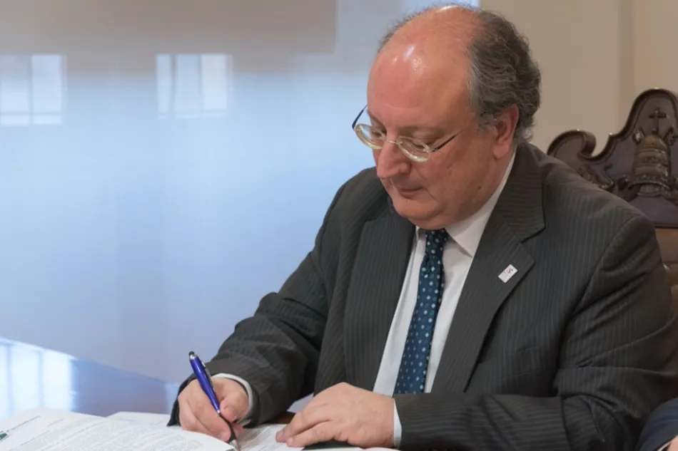 Enrique Cabero, vicerrector de Política Académica y Participación Social de la Universidad de Salamanca y coordinador del desarrollo del Octavo Centenario.