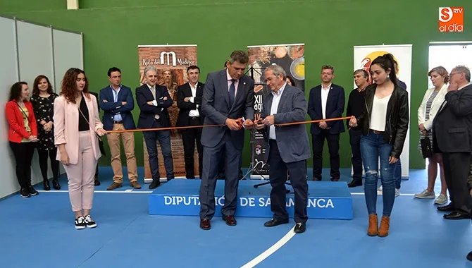 El Diputado Julián Barrera inauguraba la XII Feria Agroalimentaria y IV Macoinnova de Macotera