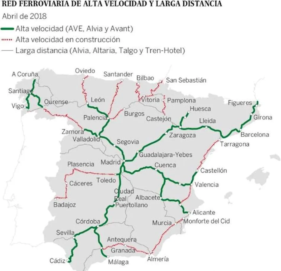 Foto 2 - La llegada de la Alta Velocidad no se prev&eacute; en la provincia de Salamanca antes de 2025