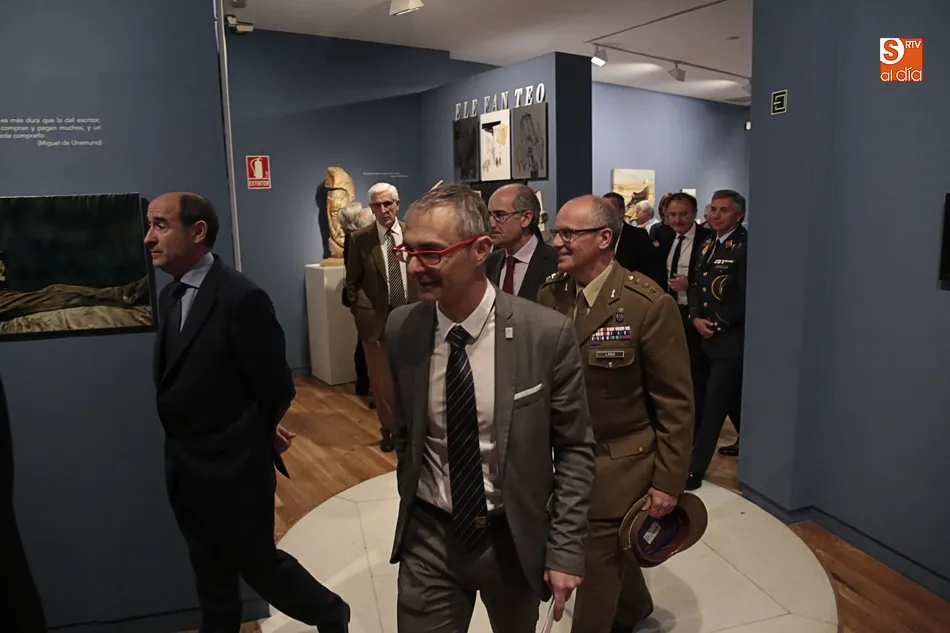 Foto 2 - &lsquo;Iconograf&iacute;a Unamuniana&rsquo;&nbsp;rinde un homenaje &ldquo;al mejor rector&rdquo; de la Universidad con una...