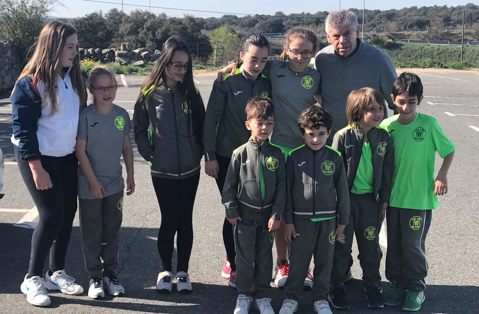 Foto 2 - El Club Wetones se va de excursi&oacute;n al Masters 1000 de Madrid  