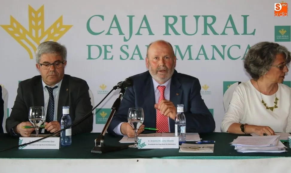 Foto 6 - Ernesto Moronta, candidato a la reelecci&oacute;n como presidente de Caja Rural de Salamanca