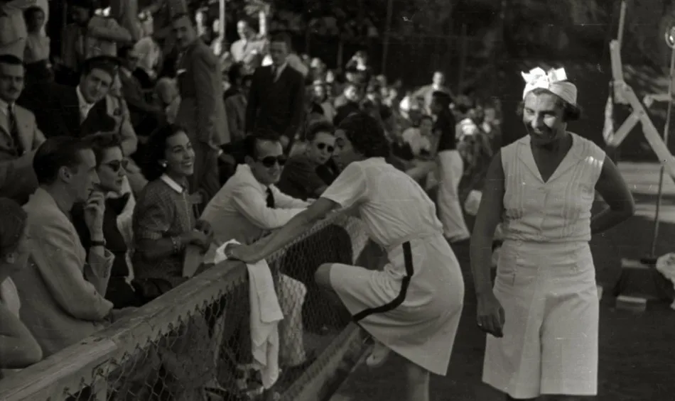 Pepa Chávarri y Lilí Álvarez.