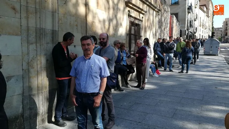 Foto 11 - Respuesta multitudinaria a las pruebas para contratar a 100 figurantes en Salamanca
