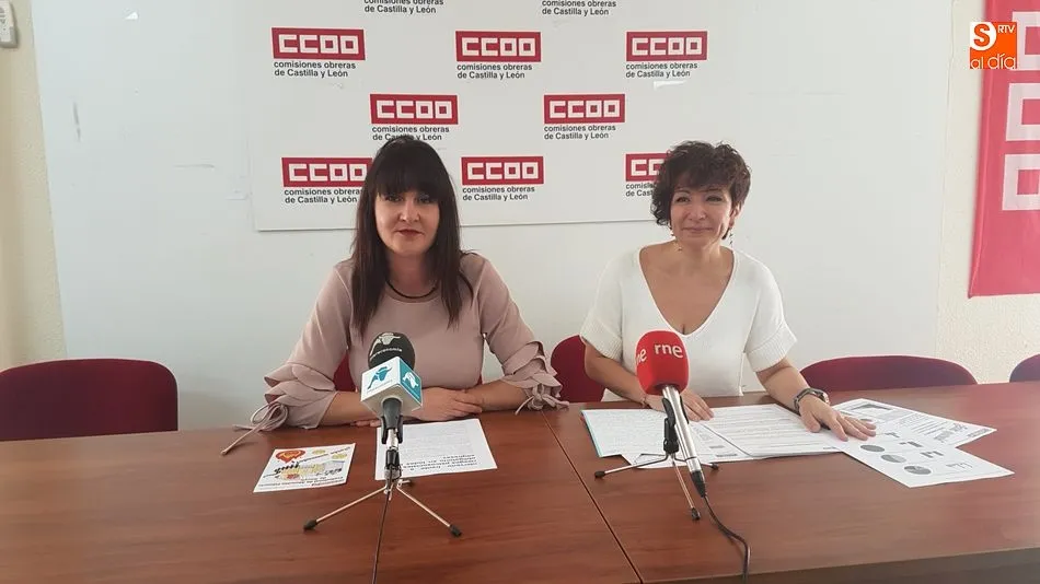 Raquel Vacas y Verónica Domínguez