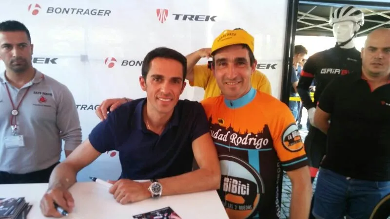 Foto 2 - Los Makis coinciden con Alberto Contador en la Love Tiles Douro Granfondo de Portugal  