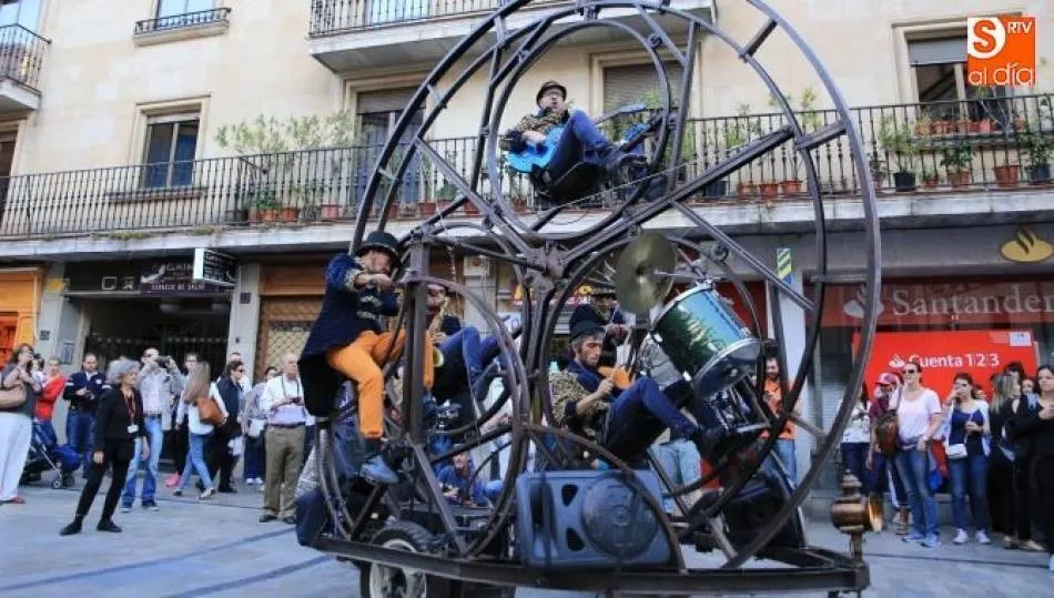 Los espectáculos de calle, otra de las propuestas del festival