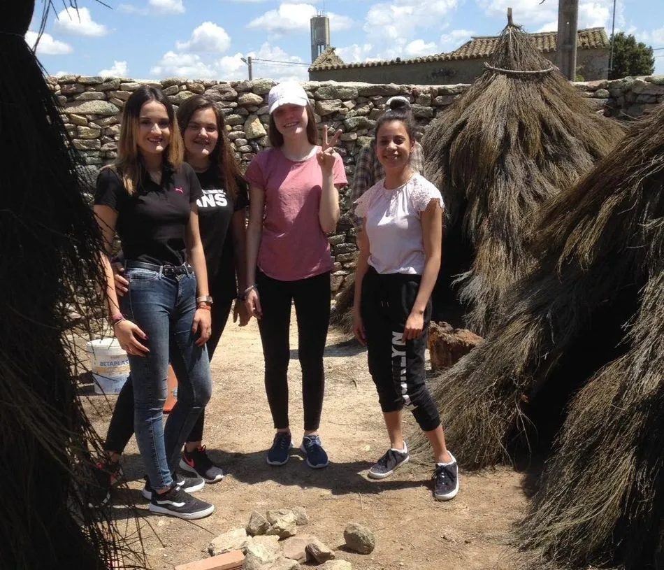 Foto 5 - Gejo de los Reyes recibe la visita de alumnos del IES Venancio Blanco  