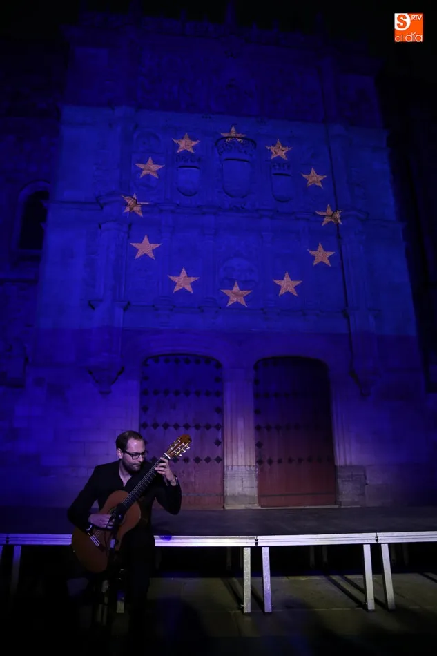 Foto 6 - Salamanca celebra al D&iacute;a de Europa ensalzando su patrimonio con m&uacute;sica, luces y danza  