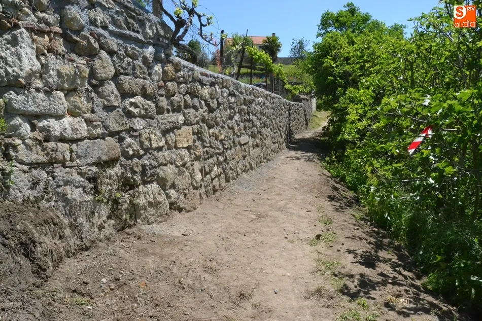 Foto 4 - Reparado el muro semiderruido en la Cuesta de las Higueras  