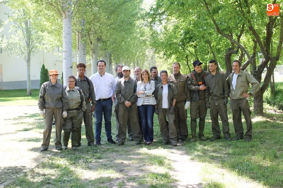 Foto 4 - La acci&oacute;n formativa &lsquo;Corredor Verde&rsquo; prepara a 12 alumnos para incorporarse al mercado laboral ...