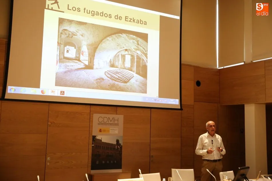 Foto 5 - Fermin Ezkieta presenta La fuga del Monte Ezcaba en el Centro Documental de la Memoria Hist&oacute;rica