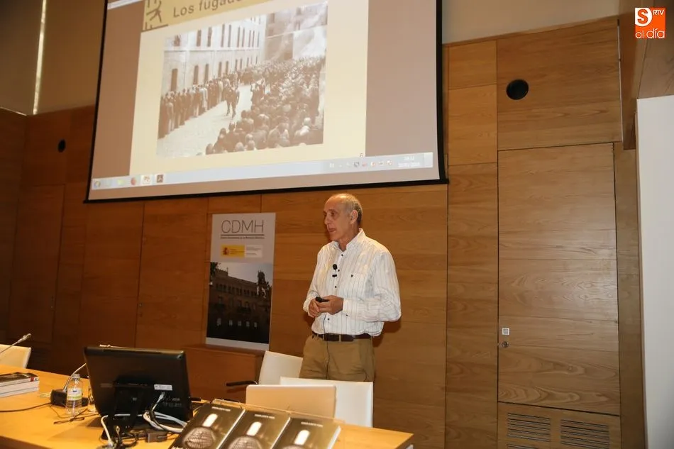Foto 4 - Fermin Ezkieta presenta La fuga del Monte Ezcaba en el Centro Documental de la Memoria Hist&oacute;rica