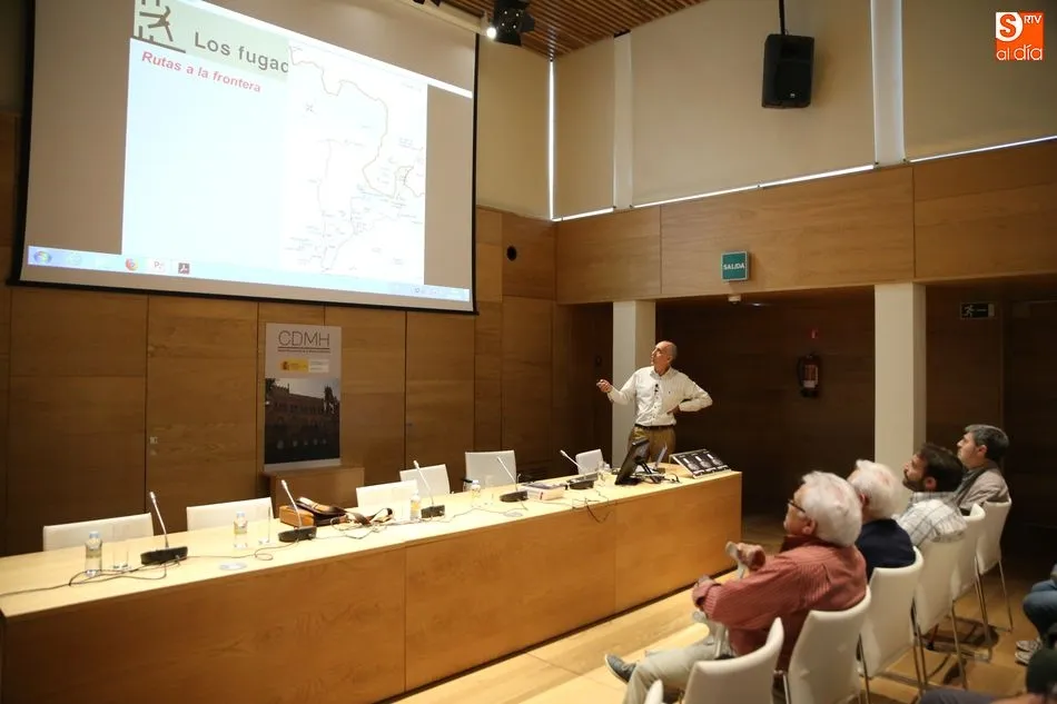 Foto 2 - Fermin Ezkieta presenta La fuga del Monte Ezcaba en el Centro Documental de la Memoria Hist&oacute;rica