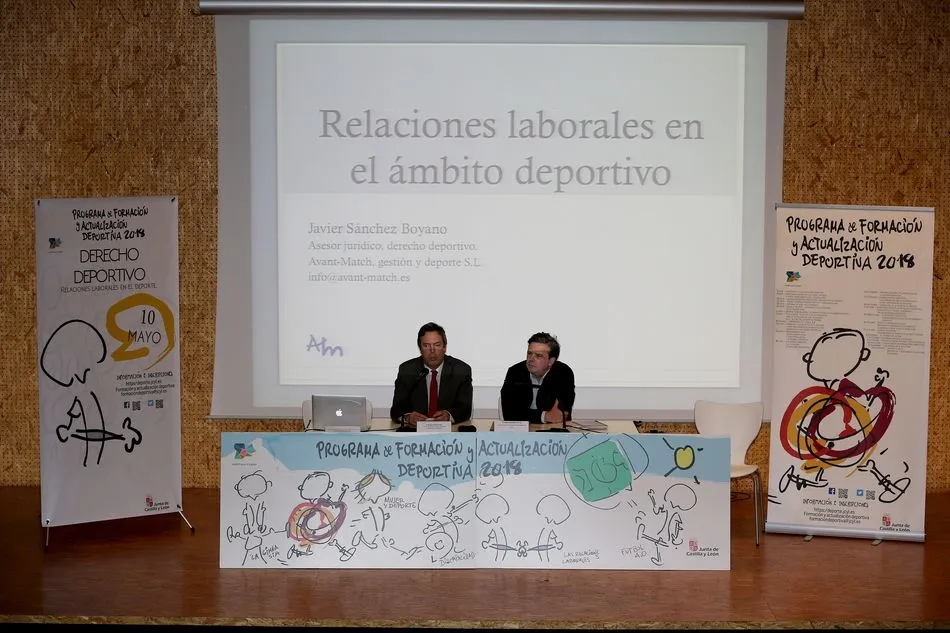 Foto 3 - El deporte actual y su complicada cohesi&oacute;n en el mundo laboral, a debate con la Junta de Castilla...