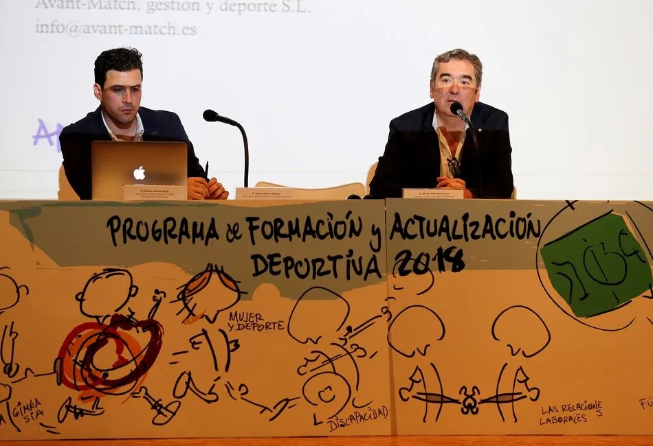 Foto 2 - El deporte actual y su complicada cohesi&oacute;n en el mundo laboral, a debate con la Junta de Castilla...