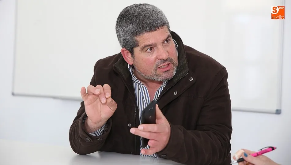 Jorge Rodríguez, alcalde de Villavieja de Yeltes / FOTO: ALBERTO MARTÍN