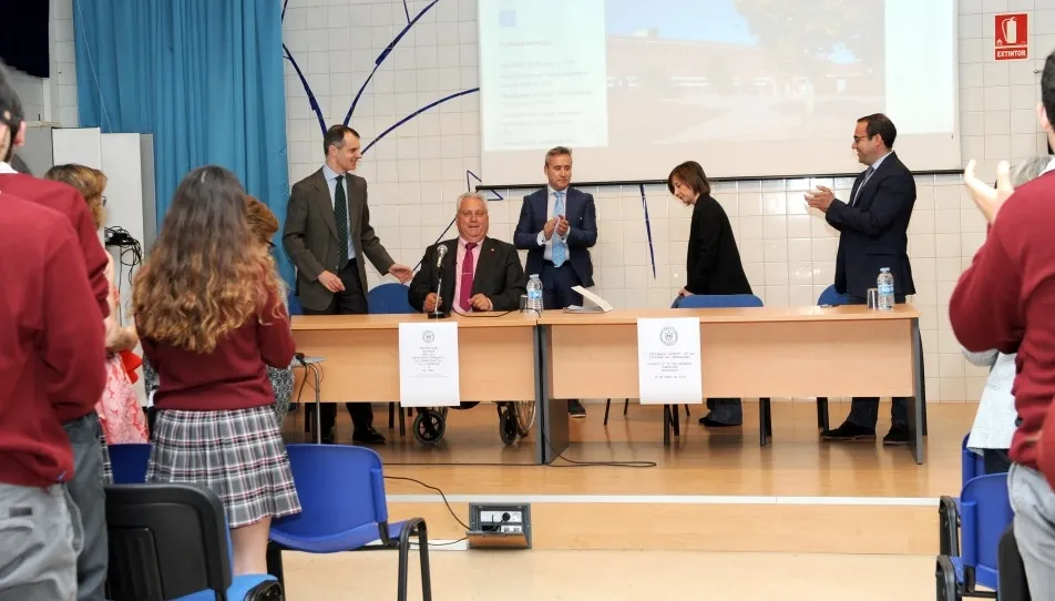 ‘Testimonio directo de las víctimas del terrorismo en centros docentes’ es el nombre del proyecto que hoy se ha puesto en marcha en los centros escolares de Castilla y León