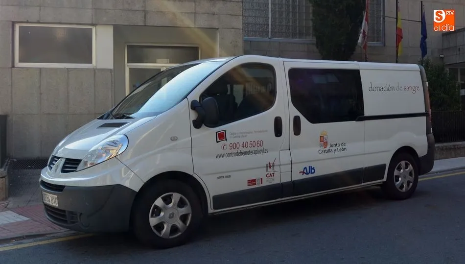 Unidad móvil para colectas de sangre
