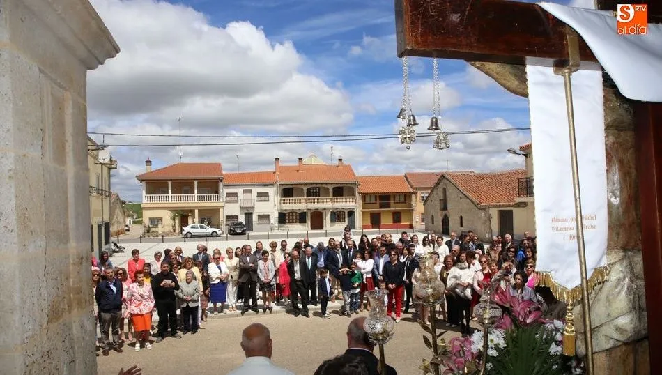 Misa solemne en Calzada para despedir las fiestas. Fotos: Alberto Martín