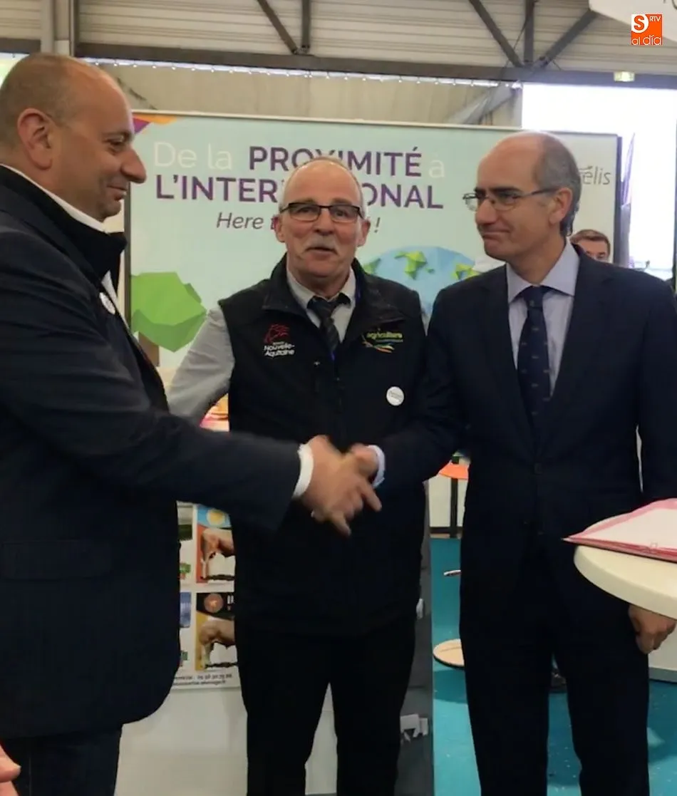 Foto 4 - La Diputaci&oacute;n y las regiones de Nueva Aquitania y Valona fijan sus compromisos para el programa...