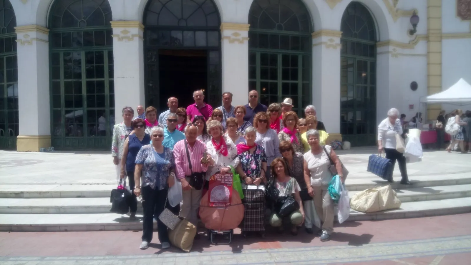 Encajeras mirobrigenses participan en un encuentro nacional en Sevilla  