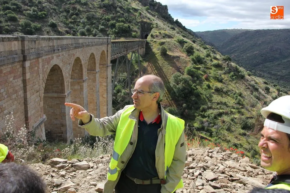 Foto 11 - La v&iacute;a f&eacute;rrea del Duero recobra vida con las actuaciones de la Diputaci&oacute;n  