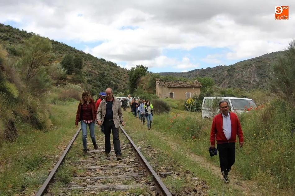 Foto 8 - La v&iacute;a f&eacute;rrea del Duero recobra vida con las actuaciones de la Diputaci&oacute;n  