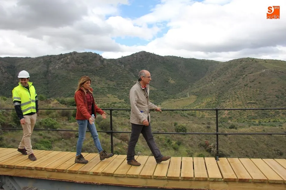 Foto 7 - La v&iacute;a f&eacute;rrea del Duero recobra vida con las actuaciones de la Diputaci&oacute;n  