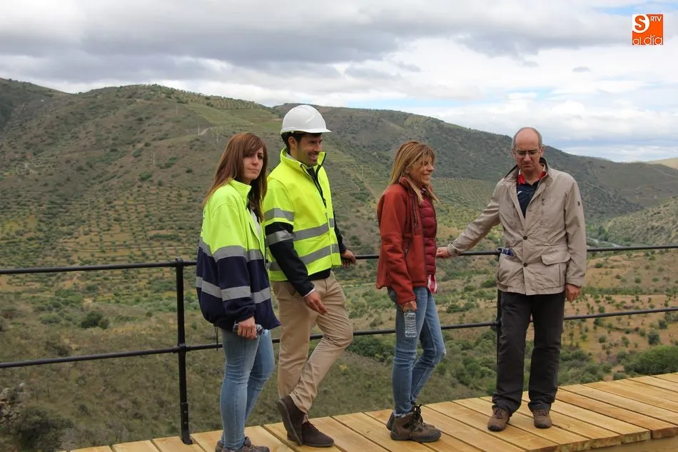 Foto 4 - La v&iacute;a f&eacute;rrea del Duero recobra vida con las actuaciones de la Diputaci&oacute;n  