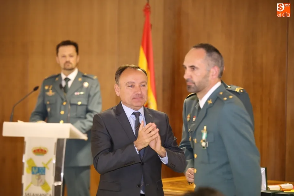 Un día de aniversario para reconocer la magnífica labor de la Guardia Civil de Salamanca