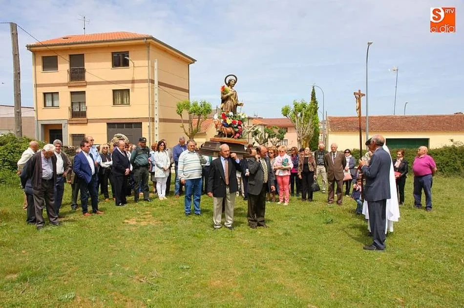 La imagen de San Isidro volverá al campo en la jornada de mañana