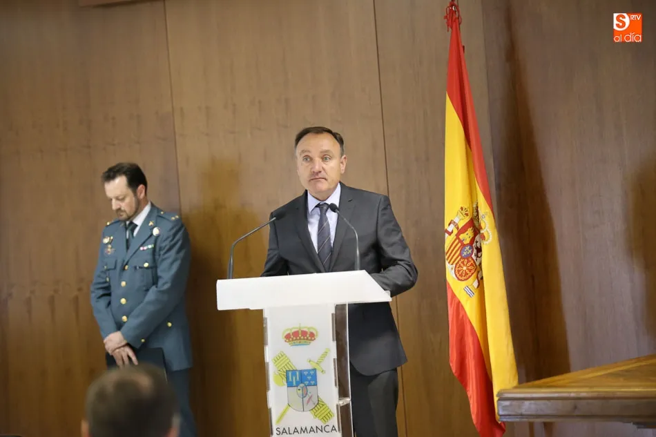 Foto 2 - Un d&iacute;a de aniversario para reconocer &ldquo;la magn&iacute;fica labor de la Guardia Civil de Salamanca&rdquo;