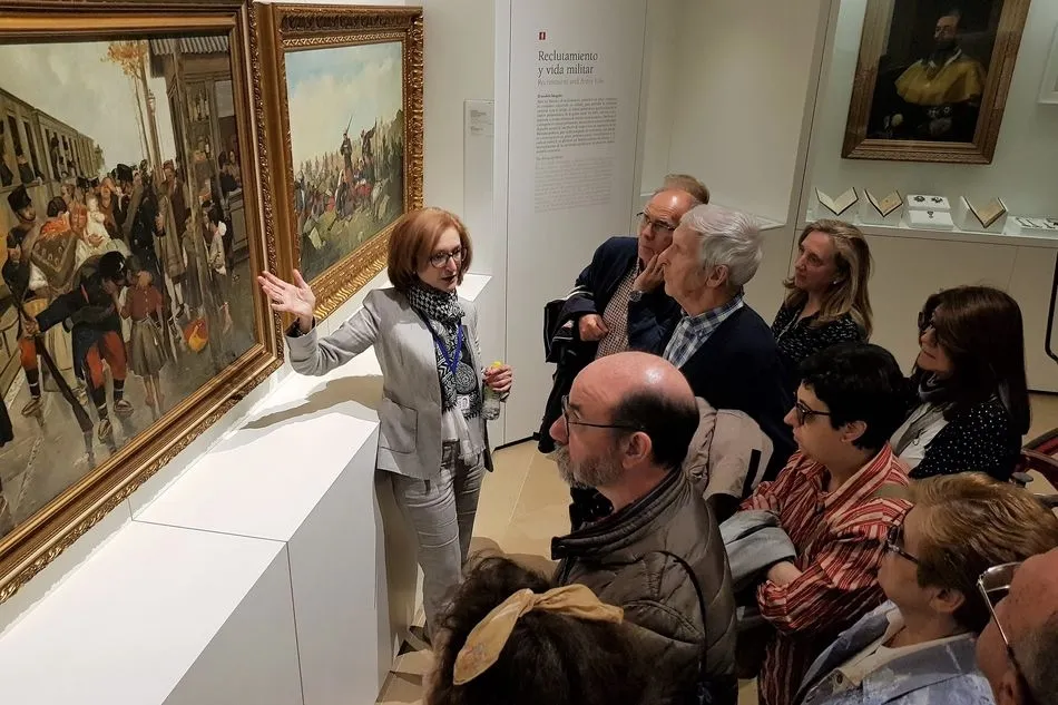Foto 2 - Medio centenar de bejaranos visitan en Toledo los ca&ntilde;ones de V&iacute;ctor Gorzo  