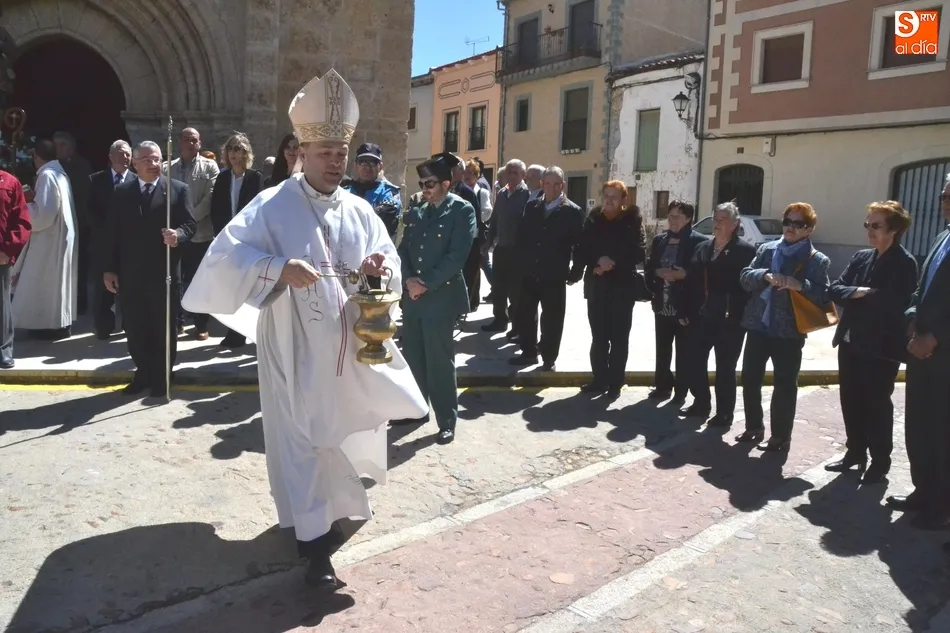 Foto 3 - Cancelada la procesi&oacute;n de San Isidro en San Andr&eacute;s tras estar a punto de irse al suelo su imagen  