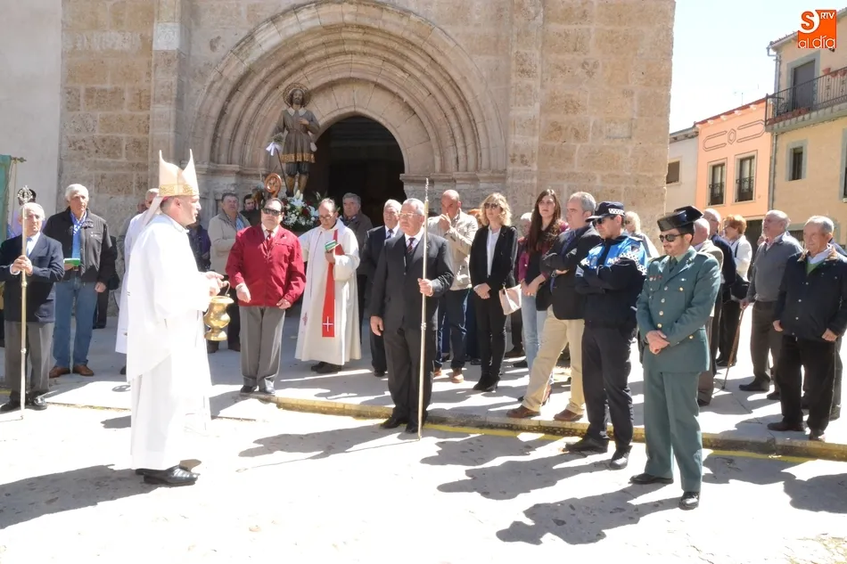 Foto 4 - Cancelada la procesi&oacute;n de San Isidro en San Andr&eacute;s tras estar a punto de irse al suelo su imagen  
