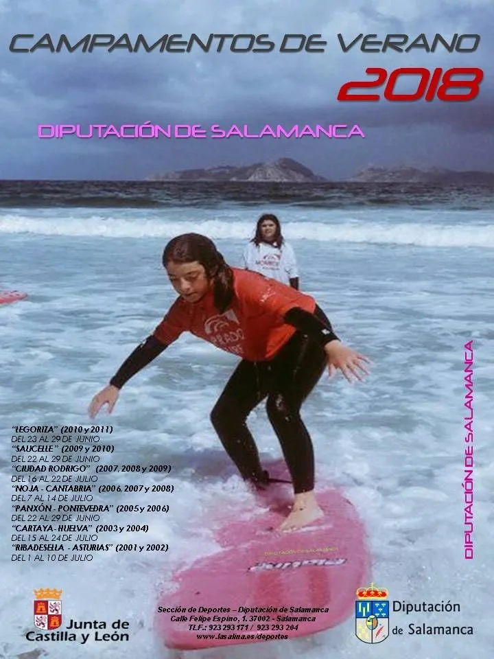 Foto 2 - El plazo para apuntarse a los campamentos de verano de la Diputaci&oacute;n finaliza el 23 de mayo    &nbsp;  