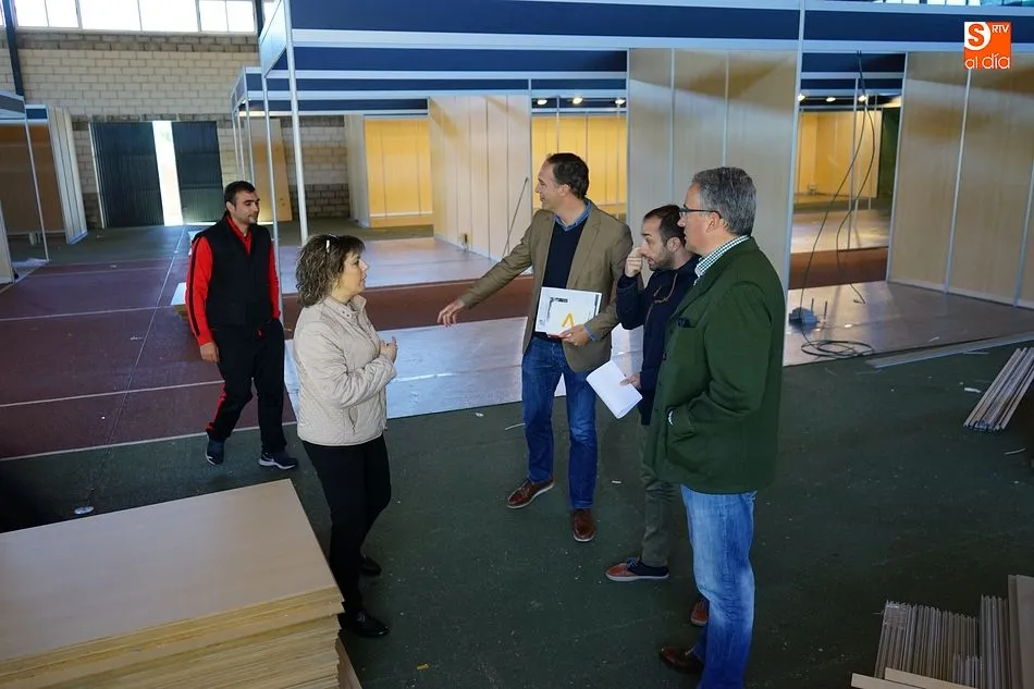 Foto 5 - La FIC 2018 comienza a tomar forma en el recinto ferial de Guijuelo